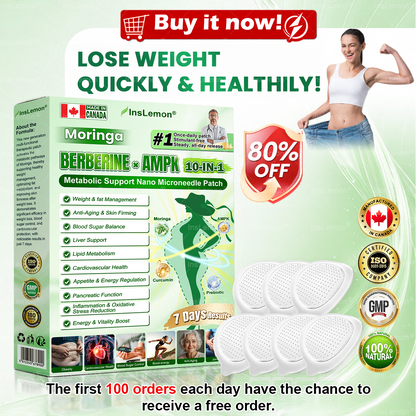 𝐈𝐧𝐬𝐋𝐞𝐦𝐨𝐧® 𝗠𝗼𝗿𝗶𝗻𝗴𝗮 × 𝗕𝗲𝗿𝗯𝗲𝗿𝗶𝗻𝗲 × 𝗔𝗠𝗣𝗞 𝟭𝟬-𝗶𝗻-𝟭 𝗠𝗲𝘁𝗮𝗯𝗼𝗹𝗶𝗰 𝗦𝘂𝗽𝗽𝗼𝗿𝘁 𝗡𝗮𝗻𝗼 𝗠𝗶𝗰𝗿𝗼𝗻𝗲𝗲𝗱𝗹𝗲 𝗣𝗮𝘁𝗰𝗵🇨🇦(𝐉𝐮𝐬𝐭 𝐨𝐧𝐜𝐞 𝐚 𝐝𝐚𝐲, 𝐯𝐢𝐬𝐢𝐛𝐥𝐞 𝐜𝐡𝐚𝐧𝐠𝐞𝐬 𝐢𝐧 𝟕 𝐝𝐚𝐲𝐬） ✅ 𝐅𝐨𝐫 𝐨𝐛𝐞𝐬𝐢𝐭𝐲, 🅛🅞🅞🅢🅔 🅢🅚🅘🅝,𝐝𝐢𝐚𝐛𝐞𝐭𝐞𝐬, 𝐬𝐥𝐞𝐞𝐩 𝐚𝐩𝐧𝐞𝐚, 𝐣𝐨𝐢𝐧𝐭 𝐢𝐬𝐬𝐮𝐞𝐬, 𝐚𝐧𝐝 𝐦𝐨𝐫𝐞🔥